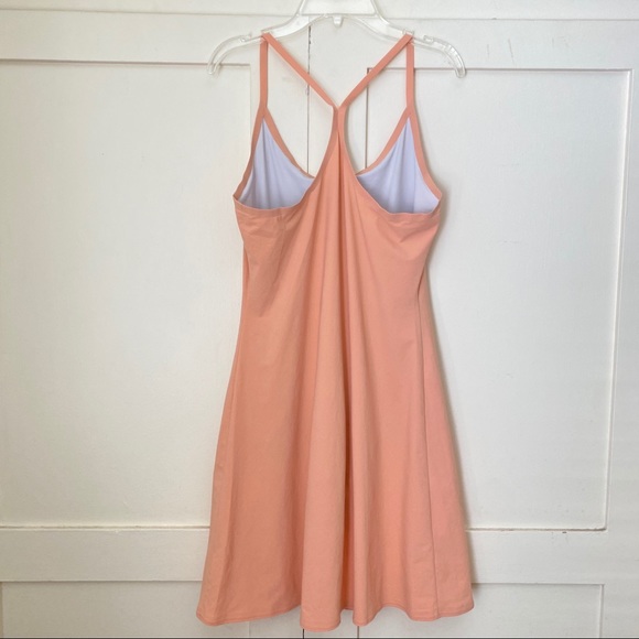 Outdoor Voices Exercise Apricot Pink Dress Medium - Picture 6 of 8